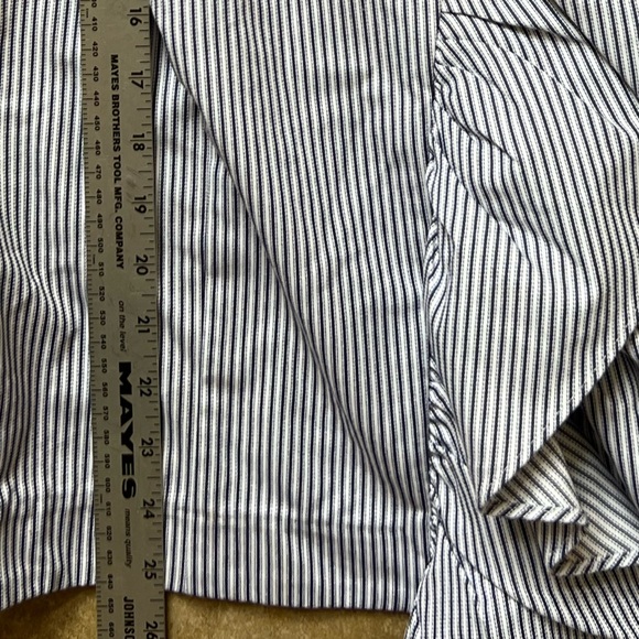 C/MEO collective Revolve one shoulder ruffle mini stripe dress size Small NWT - Picture 11 of 11